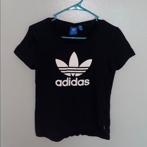 adidas black top